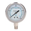 Vacuum Pressure Gauge Shockproof Radial Stainless Steel Case for Industrial