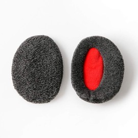 KMDJG818 Bandless Earcaps Ear Muffs,Soft Winter Ear Warmers for Cold Weather Ear Covers for Men and Women Fleece Winter Outdoor 3 Sizes Carbon Black