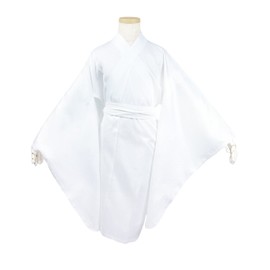 Kyoetsu Shichi-Gosan, 5 Years Old, Boys Nagajuban, White, With Pattern, One Size Fits All, white