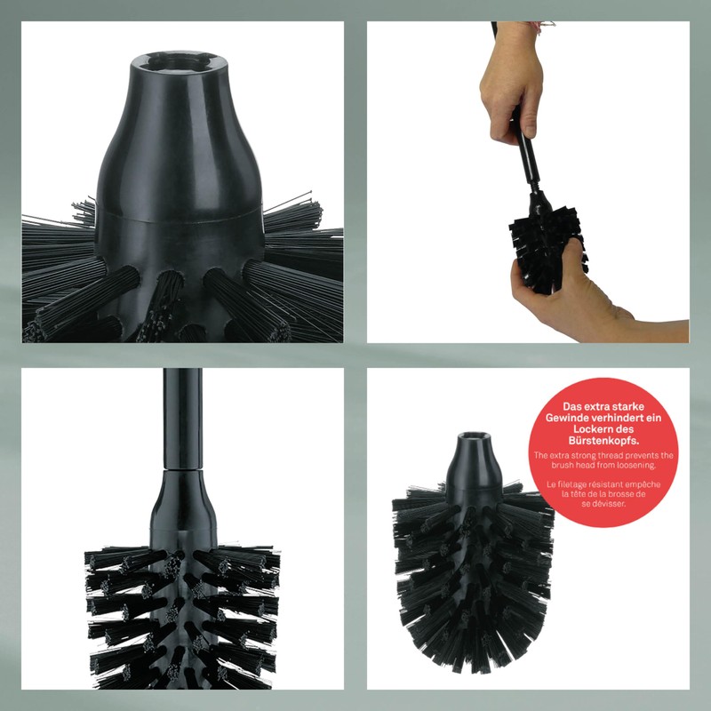 Kela La Brosse Toilet Brush Head Plastic 8 x 8