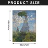 Claude Monet Eclectic Wall Art Reproduction Woman with A Parasol-Madame