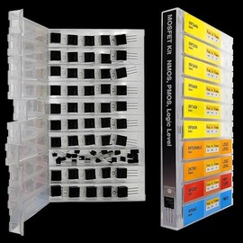 EEEEE 10 valores, 70 piezas kit de nivel lógico PMOS NMOS kit de surtido de transistores MOSFET canal N canal P driver MOSFET IRFZ44N IRF530N IRF540N IRF640N IRF740 IRF840 RFP30N06LE 2N7000 IRF3205