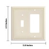 Henne Bery Sunken Pearls Heavy Duty Decorative Wall Plate Switch