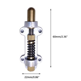 TUOREN Brass Tremolo Stabilizer Stopper Kit Compatible with Floyd Rose and other Floating Guitar Bridge Tremolo Bridge Systems