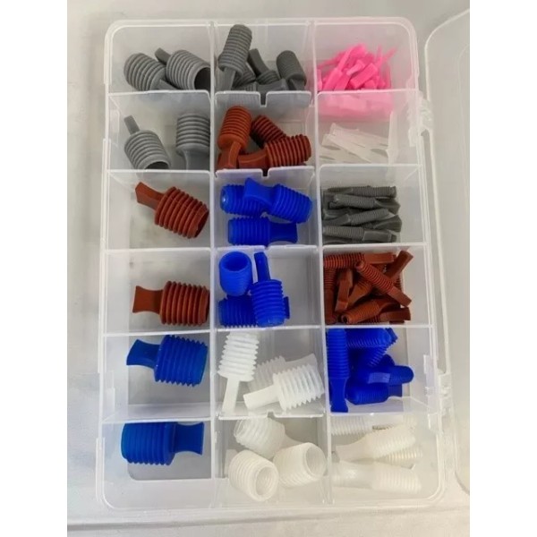 PBTP Powder Coating Silicone Sink-O Masking Plugs SOMS-Kit