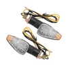 Pair Motorcycle Turn Signal Light 12V LED Waterproof Replacement for