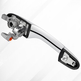 Gedlex Car Exterior Door Handles for Vehicle, Door Handle Passenger Side Compatible with F-iat 500, Compatible with A-barth 500, Car Exterior Door Handles 735485876 735451696