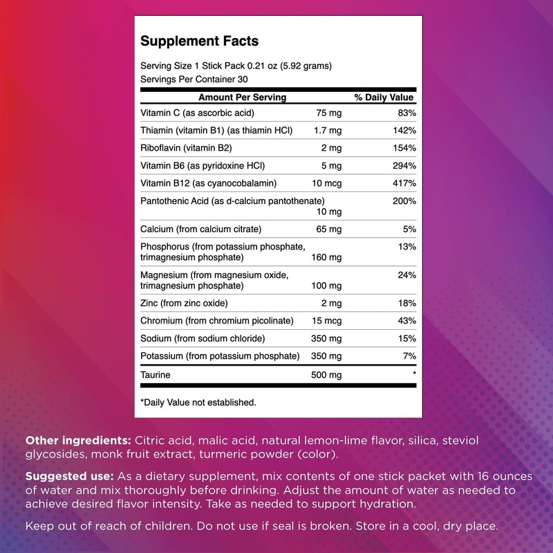 Swanson Simply Hydrate Electrolyte Mix - Sugar-Free Berry Blast Flavor