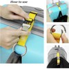 Heavy Duty Add a Bag Luggage Strap Jacket Gripper,Carry-on Baggage