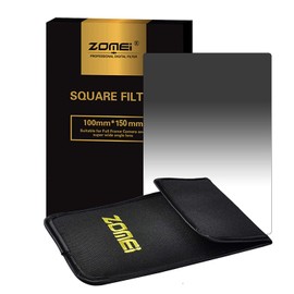 Zomei Z-Pro Series 100x150mm ND2 + ND4 + ND8 + ND16 Graduated Neutral Density Graduated Filter Kit for Cokin DSLR Cameras