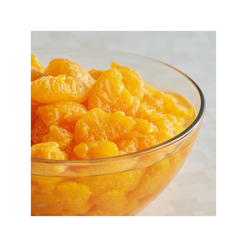Generic #10 Can Broken Mandarin Orange Segments - 6/Case