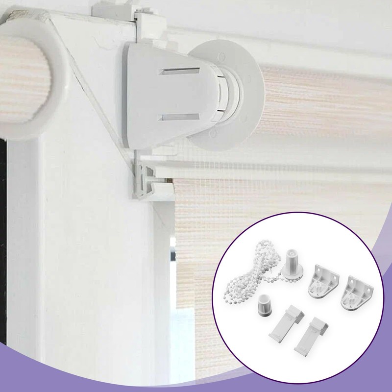 Lunriwis Roller Blind Holder Window, 17 mm Double Roller Blind