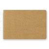 Midori Travelers Note Spiral Ring B6 Blank DW Craft Camel