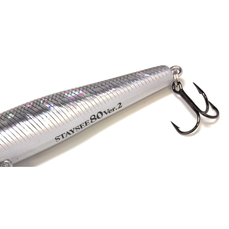 Lucky Craft Stacy 80SP Ver.2 Baitfish Silver