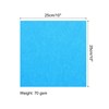 sourcing map 100 Sheet Origami Paper Double Sided Aquamarine Blue