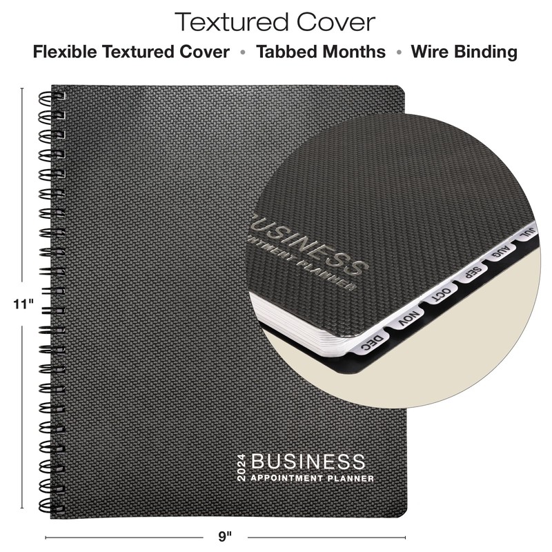 Carbon Appointment Planner (8.5" x 11")