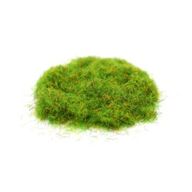 Stonehaven Miniatures Static Grass, Bright Green - 2mm Length Fibers - Master Quality Base & Scenery Flock - Realistic Texture & Detail - for 28mm Scale Table Top War Game Miniatures - Made in USA