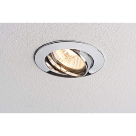 Paulmann 98943 (989.43) Premium line recessed light, 230 V halogen, Chrome, Swivelling max. 1x50 W, 230 V, GU10 , without illuminant