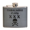 Embalming Fluid 5 oz. Stainless Steel Flask
