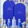 Royal Blue Spandex Fitted Wedding Arch Stand Cover 7.2FT Round