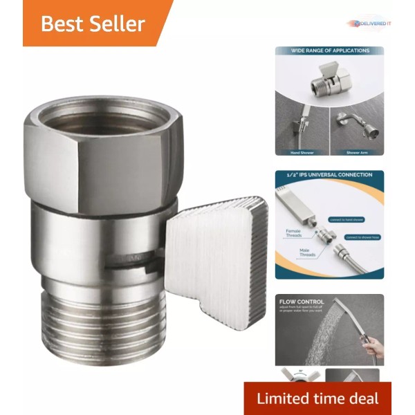 Contemporary Dual Shower Flow Control Valve - Simple Installation &