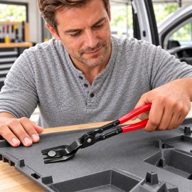 Fastener Remover Car Trim Rivet Removal Pry Tool Repair Kit for Automotive Door Panel,Upholstery,Dashboard,Plastic Fasteners