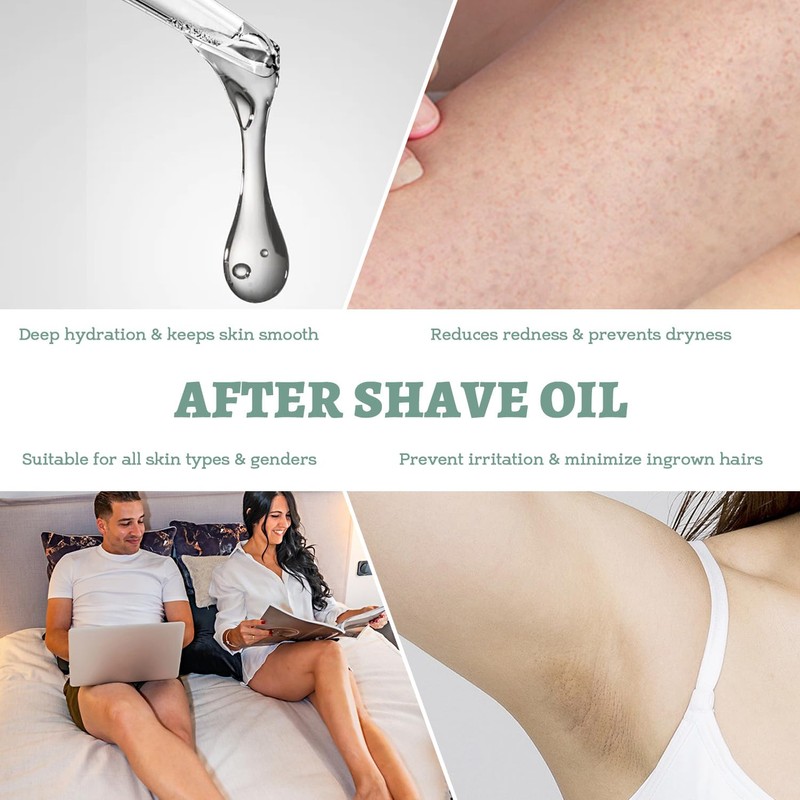 MOC LINK 100ml Soft Serve After Shave Oil for Face