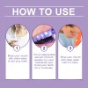Polvo Dental Morado Oralhoe Para Un Aliento Fresco Y Cuidado