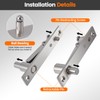 Pivot Hinge, Stainless Steel Hidden Door Pivot Hinge System, 180