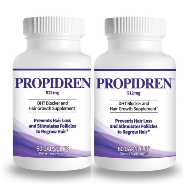 Propidren by HairGenics - DHT Blocker with Saw Palmetto To
