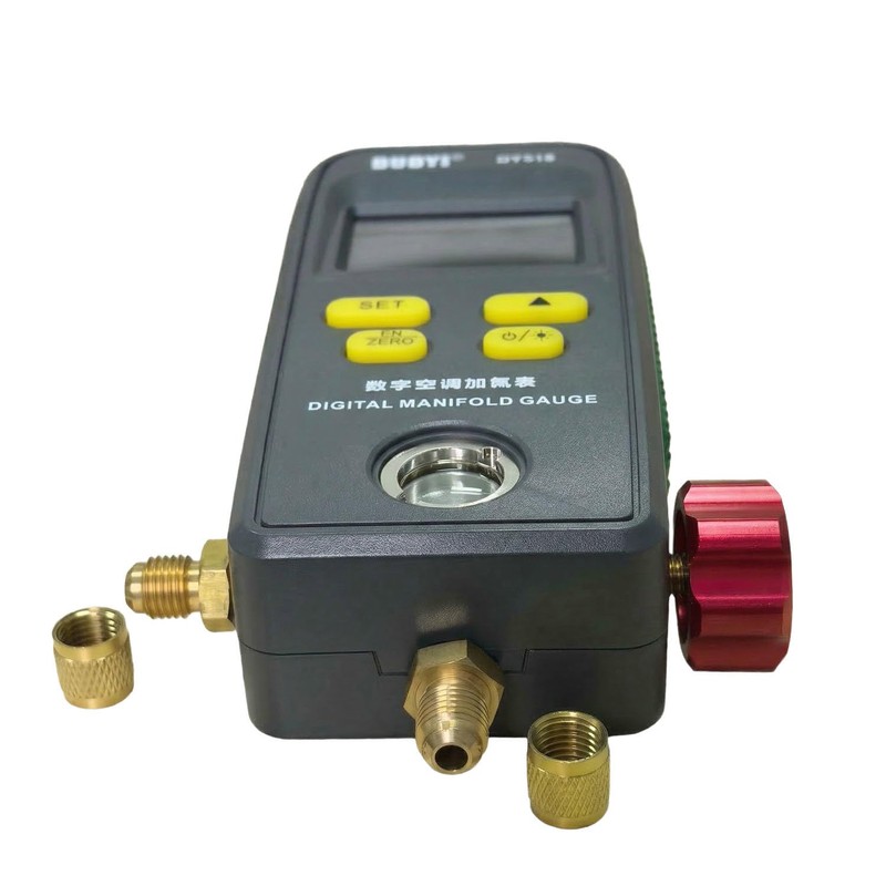 VIVANTECH Digital Refrigerant Manifold Gauge with 93 Refrigerant Databases, HVAC