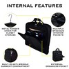 ZEGUR Premium Suit Garment Bag Carry On - Hangs 4