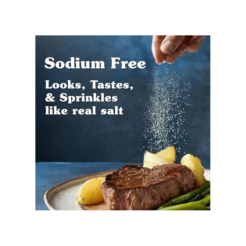 Nu-Salt Sodium Free Alternative to Traditional Table Salt Substitute 3oz