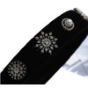 Donalie Women's Velour Headband Black Hair Band Hair Accessory