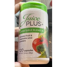 Juice Plus+ VEG BLEND + - Blended Fruit & Veg Juice Powders(120 Caps) - 05/2025!