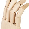 Relaxdays Wooden hand, right hand HBT: 25 x 8 x