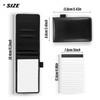 cobee Leather Pocket Notepad Holder, Mini Memo Book Portable Notebook