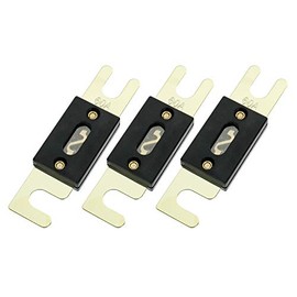 BOJACK 60 Amp 32 VDC ANL Blade Fuse for car Audio and Video System (Pack of 3)