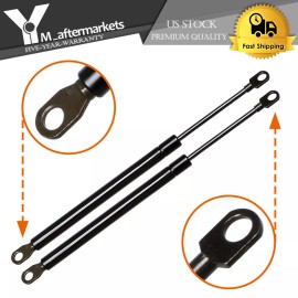 Unbranded Set of 2 10" Gas Universal Lift Supports Struts 60Lbs 10.2mm Eyelet Hole ends