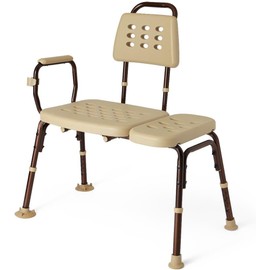 Caring Medical Transfer Bench for Home Use, 17.5 Inch