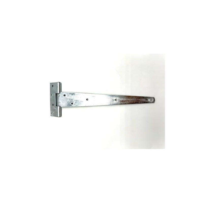2PK Heavy Duty Tee Hinges with Fixings. Hot Dipped Galvanised