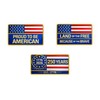 America 250 Patriotic Flag Pin Set of 3