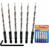 FTG USA Tapered Countersink Drill Bit Set 6 Pc #8