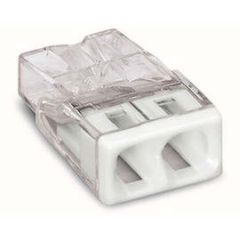 WAGO 2273-202/996-040 Compact Junction Box Terminal, Transparent (Pack of 40)