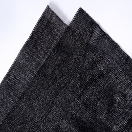 e.share Shade Cloth, 90%-95% Sunblock UV Protection, can Custom Size Sun Mesh Net for Garden Plants, Flowers and Greenhouse, Black (6.5 FT X 20 FT, 90% Shade)