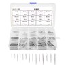 150Pcs 15 Kinds Stainless Steel Split Cotter Pins Clip Key