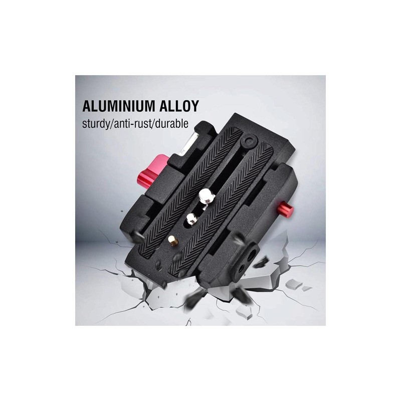 Quick Release Base Plate, Aluminium Alloy Camera Base Plate for