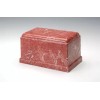 Cultured Marble Cremation Urn, Red,  Great Low Price
