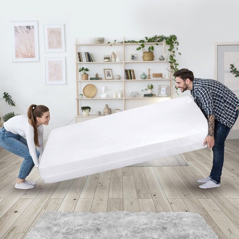 Utopia Home Full Size Mattress Cover for Moving, 2 Mil