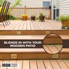Iron Forge Cable 50 Ft Brown Outdoor Extension Cord with